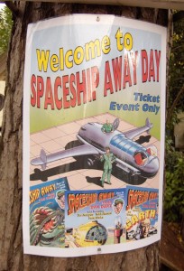 Spaceship Away Day Spaceship Away Day Poster.